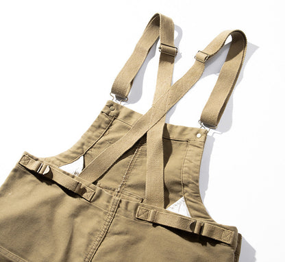 Unisex-Moleskin-Overall mit Kordelzug